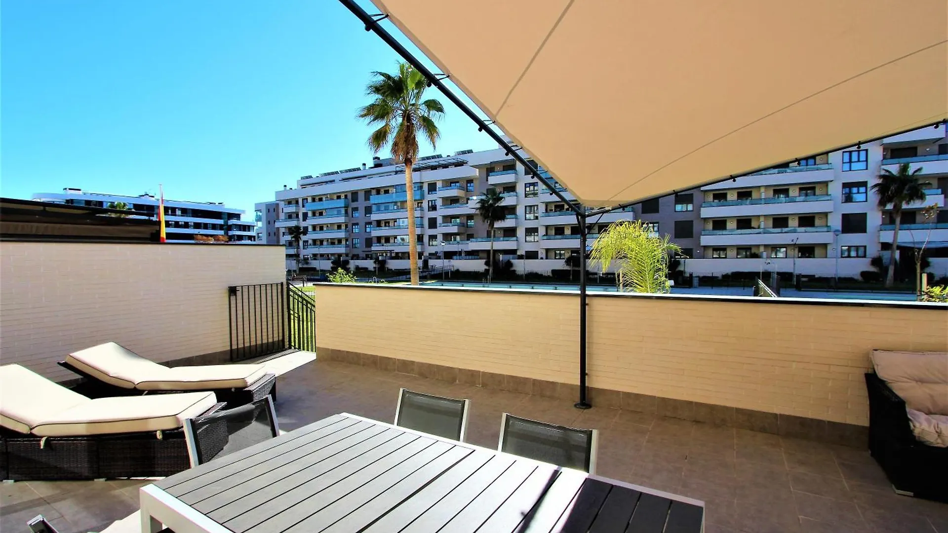 דירה טורמולינוס Los Alamos Playa, Piscina, Parking Y Padel ספרד